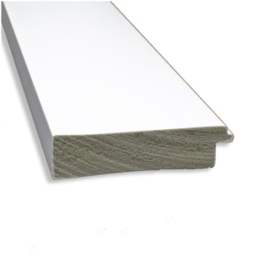 Cabinet White Non-Beveled Framed Bathroom Wall Mirror