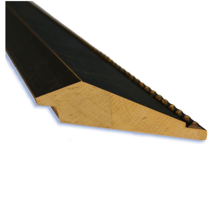 Signore Bronze Non-Beveled Wood Framed Bathroom Wall Mirror
