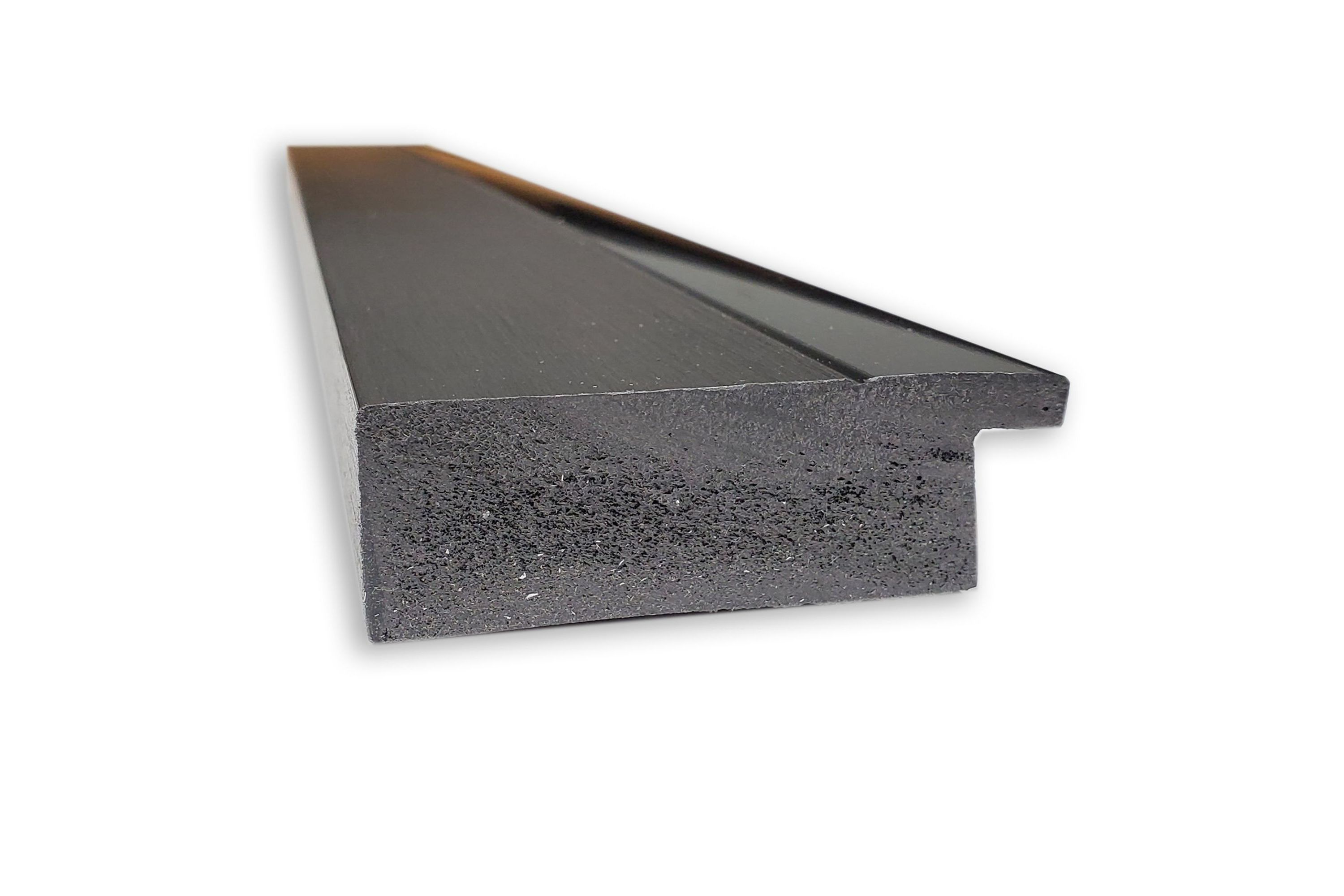 Tuxedo Black Non-Beveled Framed Bathroom Wall Mirror