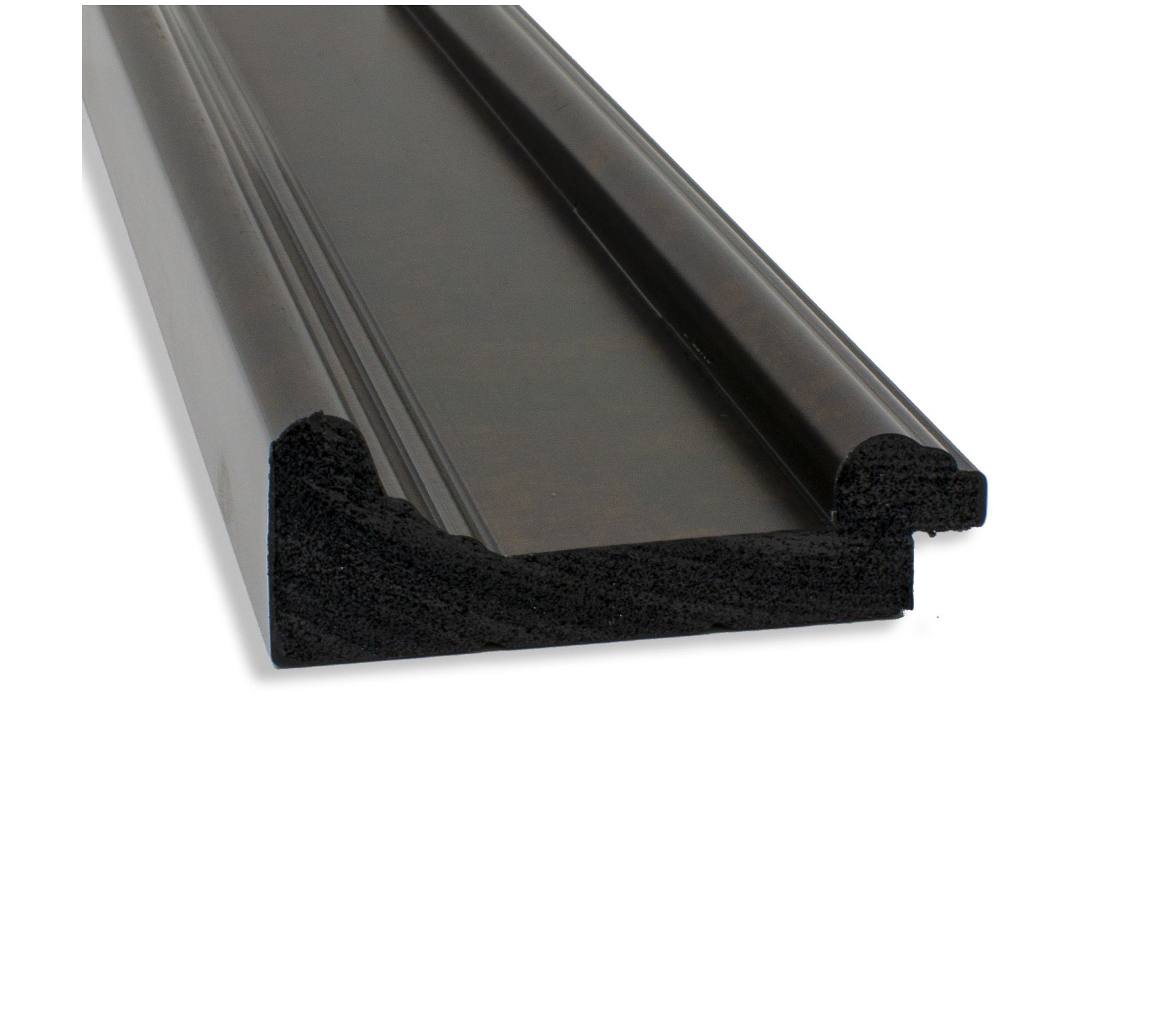 Ridge Bronze Non-Beveled Framed Bathroom Wall Mirror