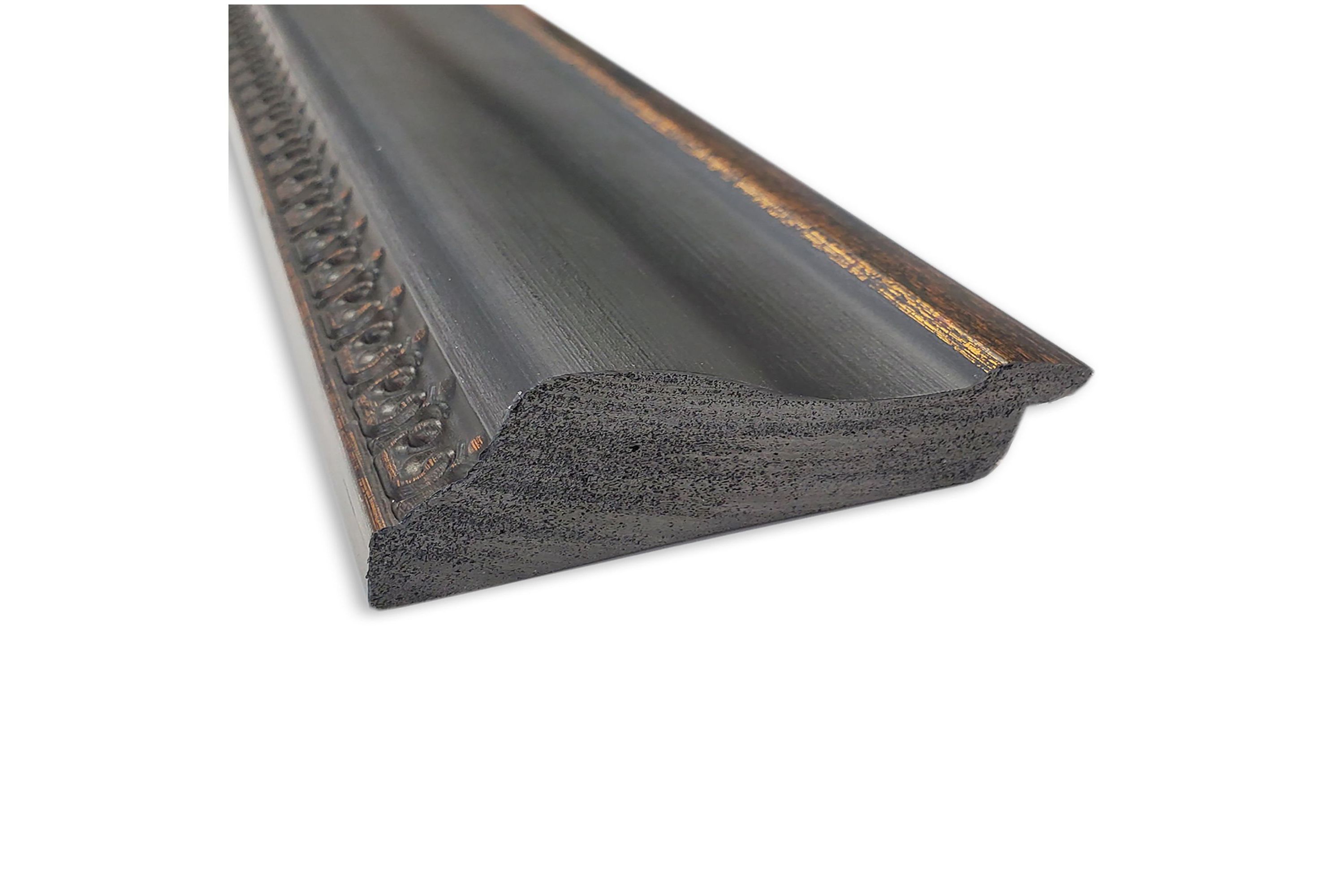 Thomas Black Bronze Non-Beveled Framed Bathroom Wall Mirror