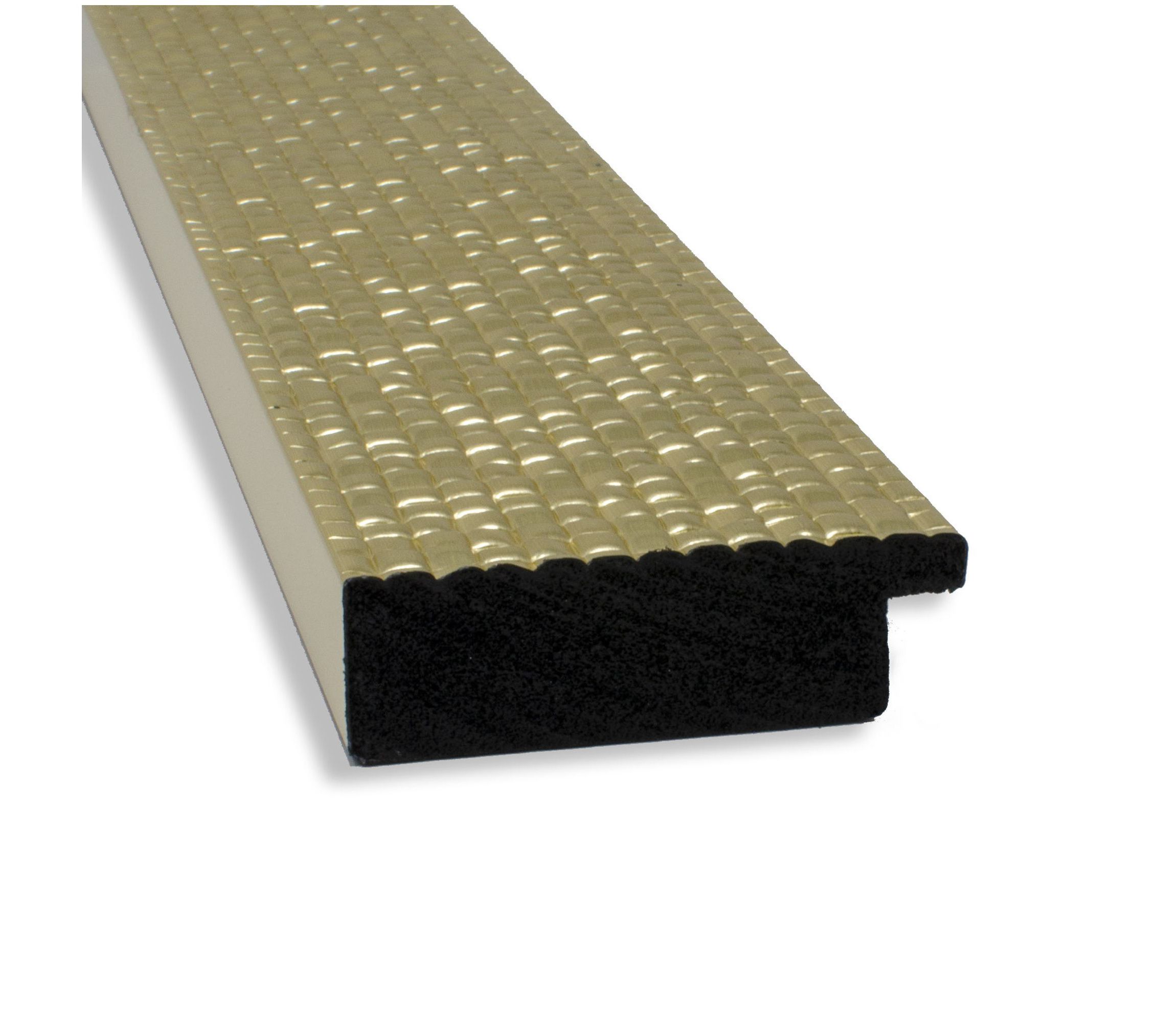 Mosaic Gold Non-Beveled Framed Bathroom Wall Mirror