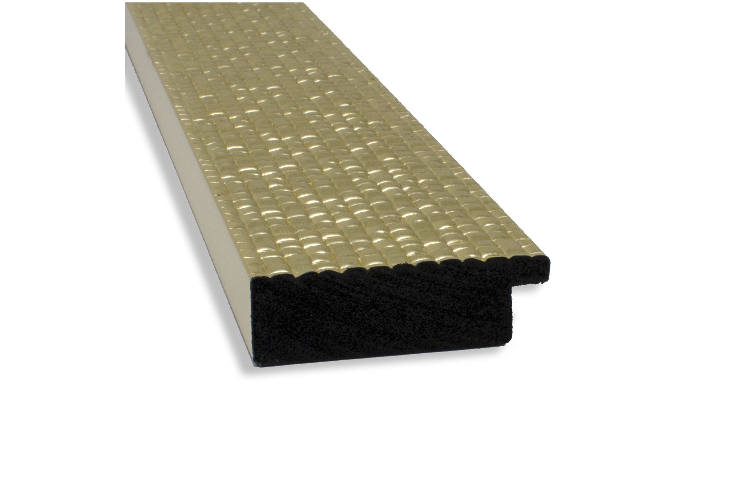 Mosaic Gold Non-Beveled Framed Bathroom Wall Mirror