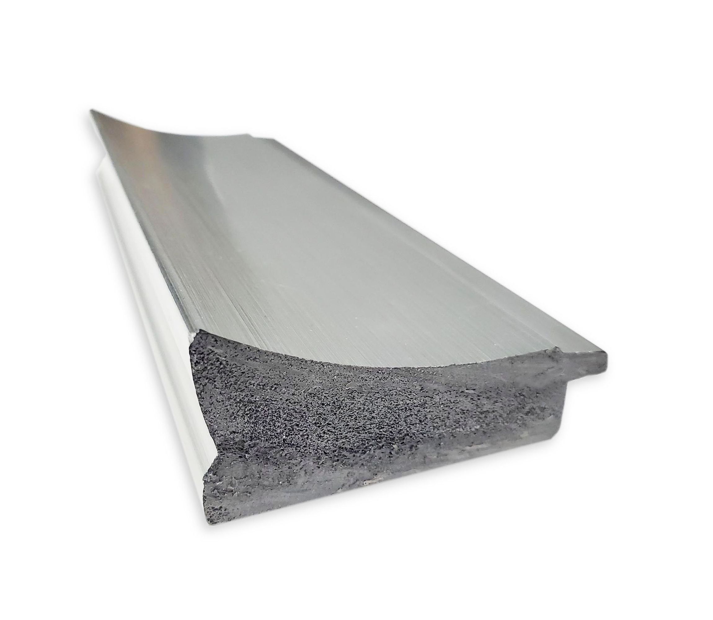 Flair Polished Nickel Non-Beveled Framed Bathroom Wall Mirror