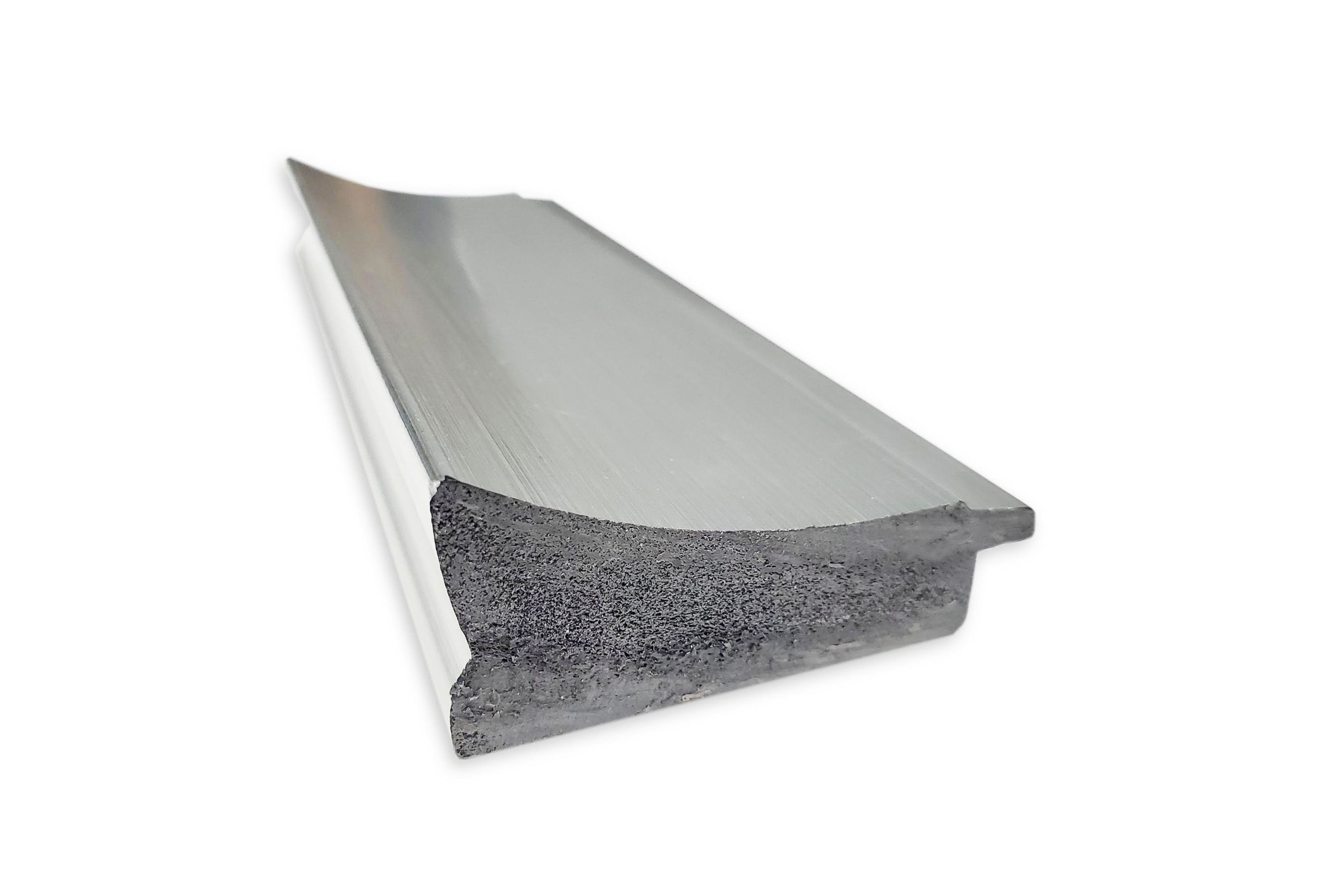 Flair Polished Nickel Non-Beveled Framed Bathroom Wall Mirror