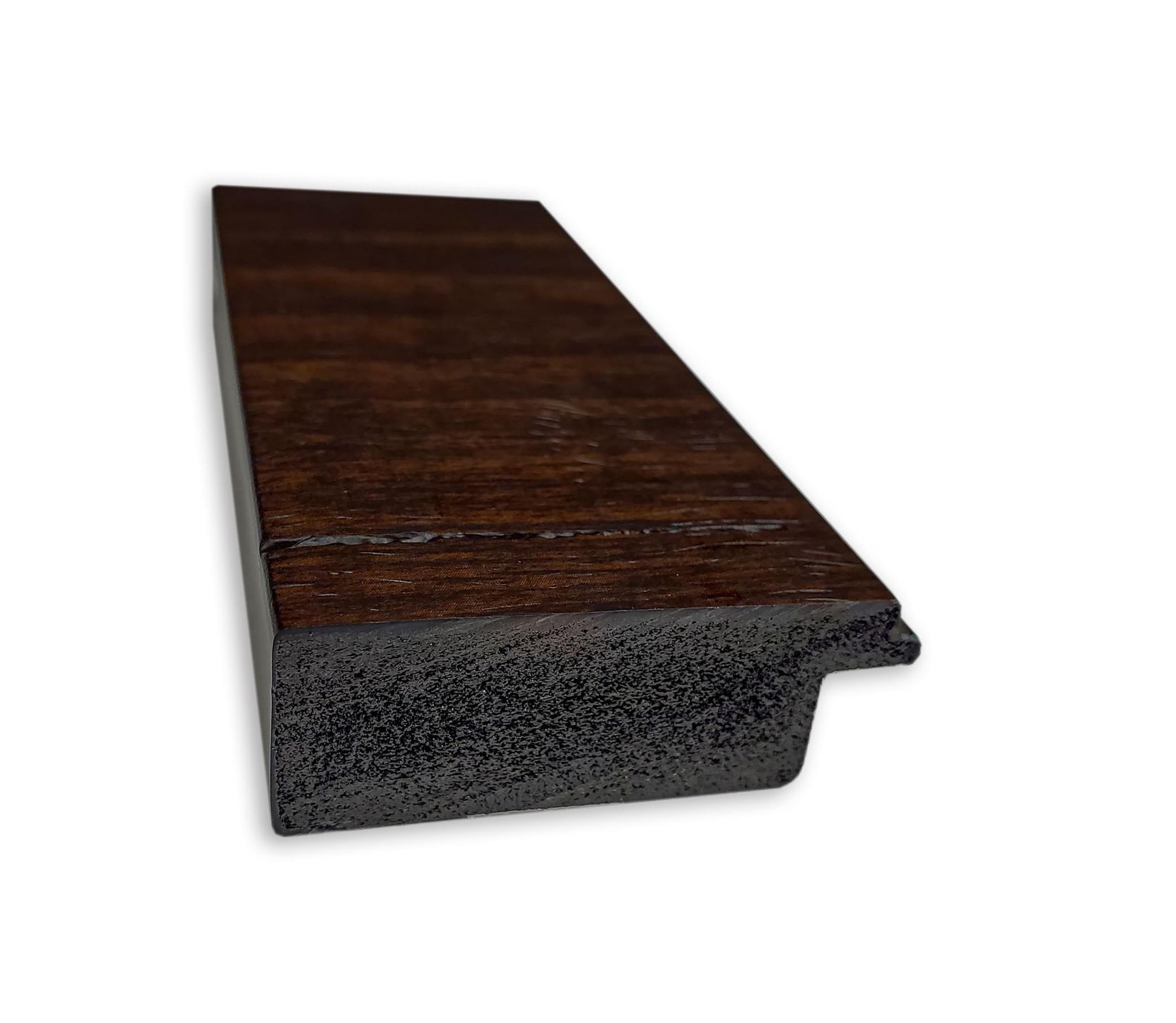 Wildwood Brown Narrow Non-Beveled Framed Bathroom Wall Mirror