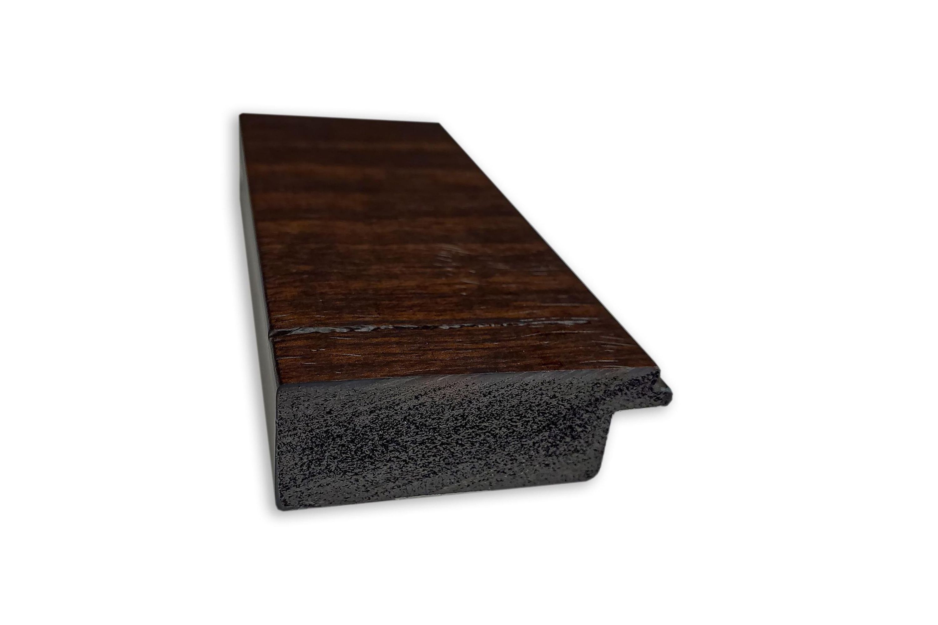 Wildwood Brown Narrow Non-Beveled Framed Bathroom Wall Mirror