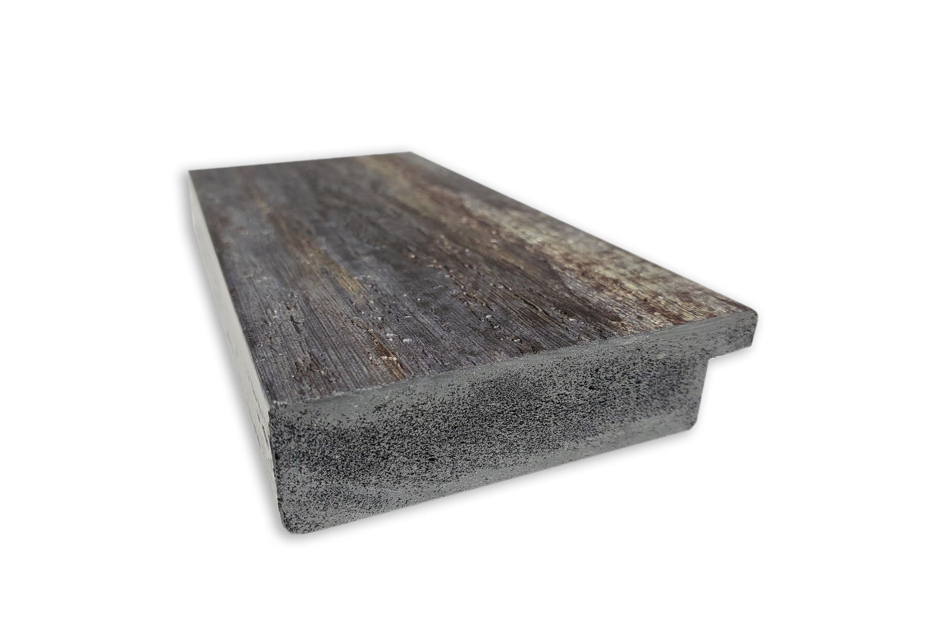 Bark Rustic Char Non-Beveled Framed Bathroom Wall Mirror