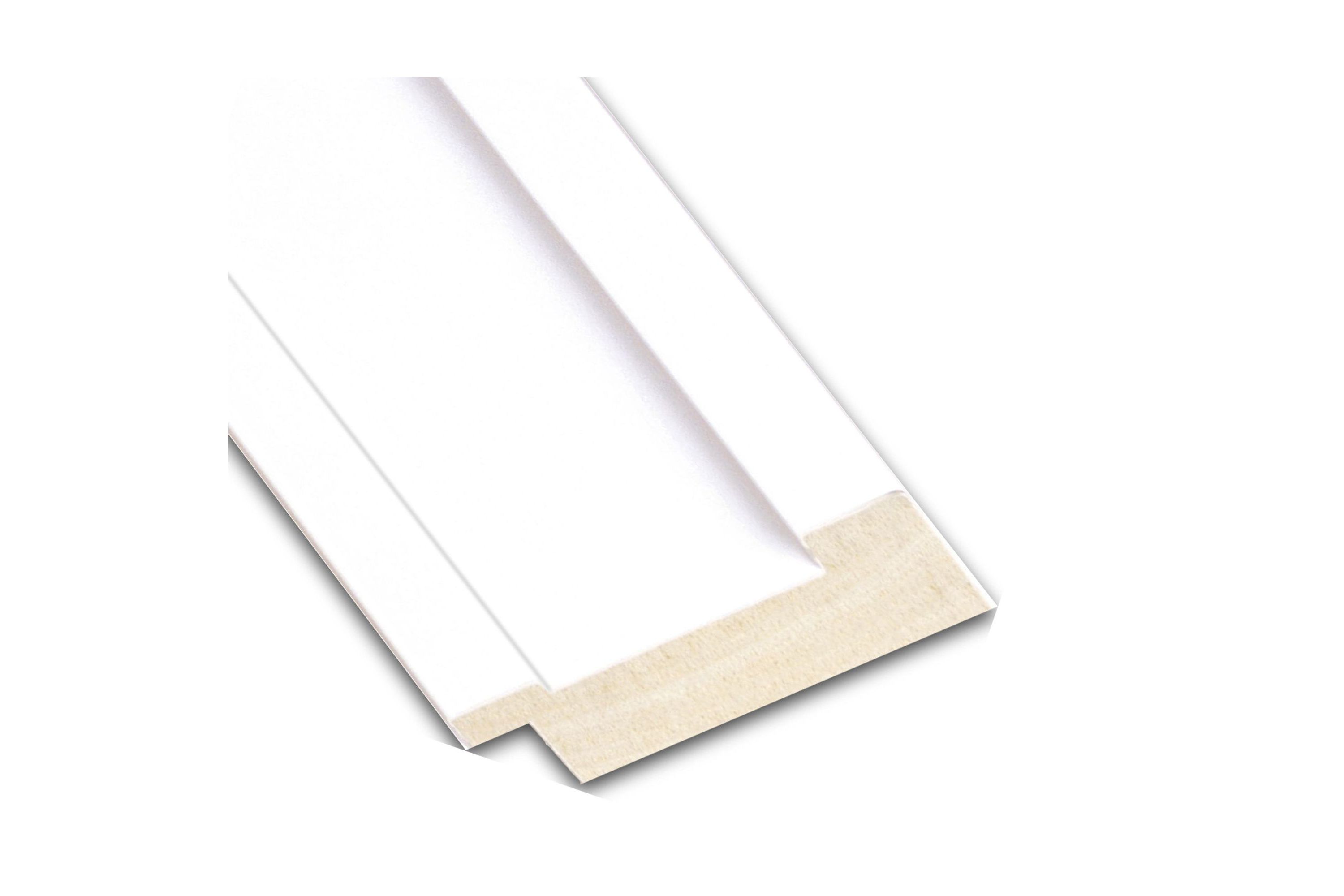Craftsman White Non-Beveled Wood Framed Bathroom Wall Mirror