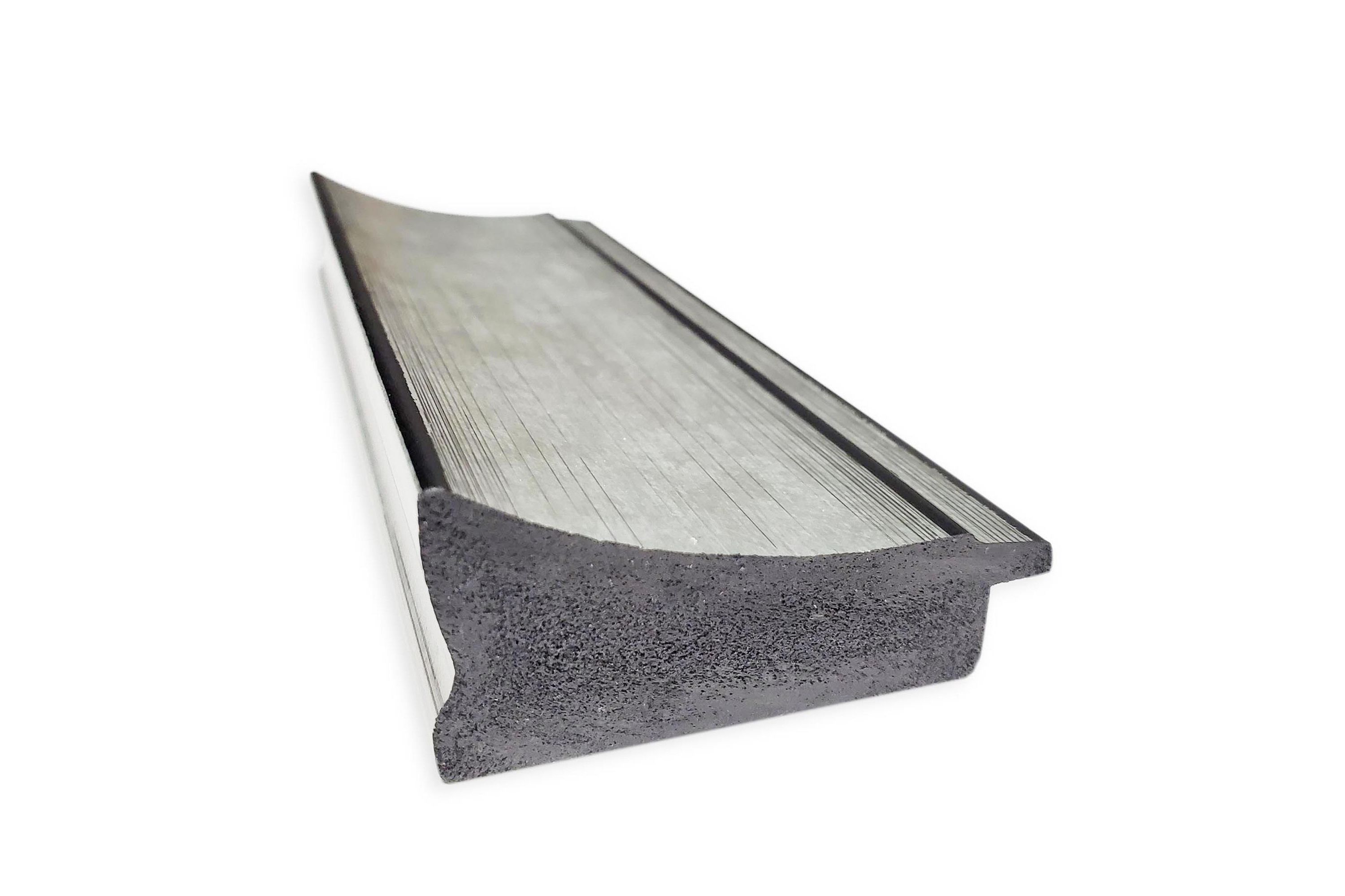 Flair Silver Patina Non-Beveled Framed Bathroom Wall Mirror
