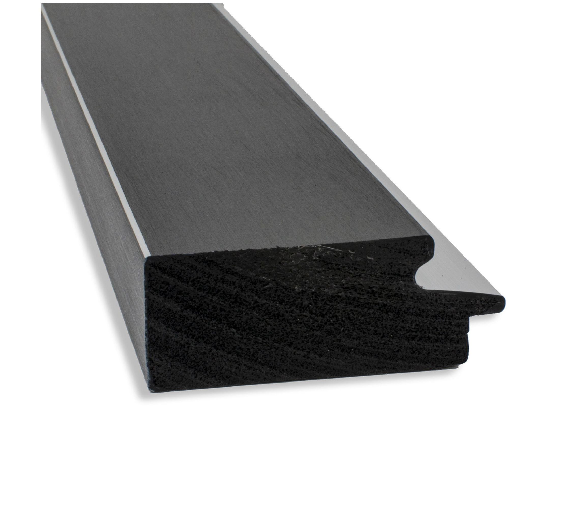 Eva Black Silver Non-Beveled Framed Bathroom Wall Mirror
