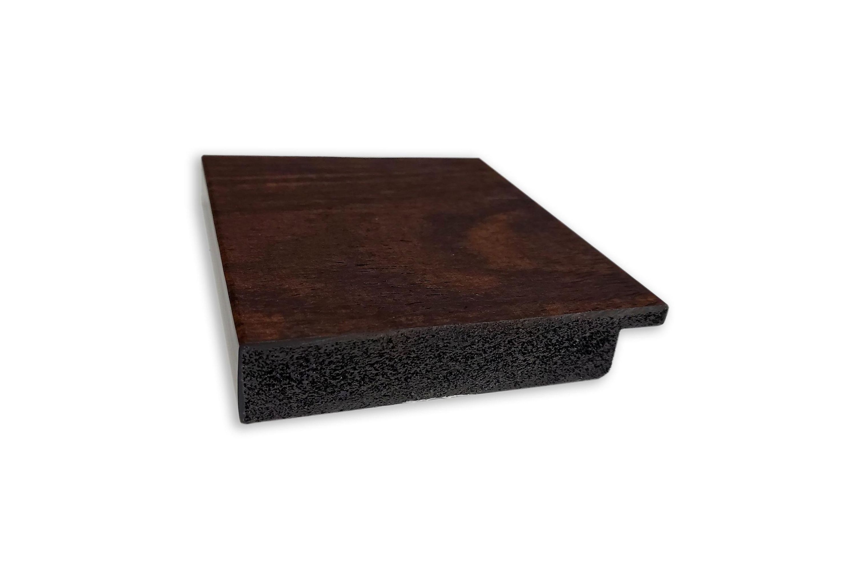 Wildwood Brown Non-Beveled Framed Bathroom Wall Mirror