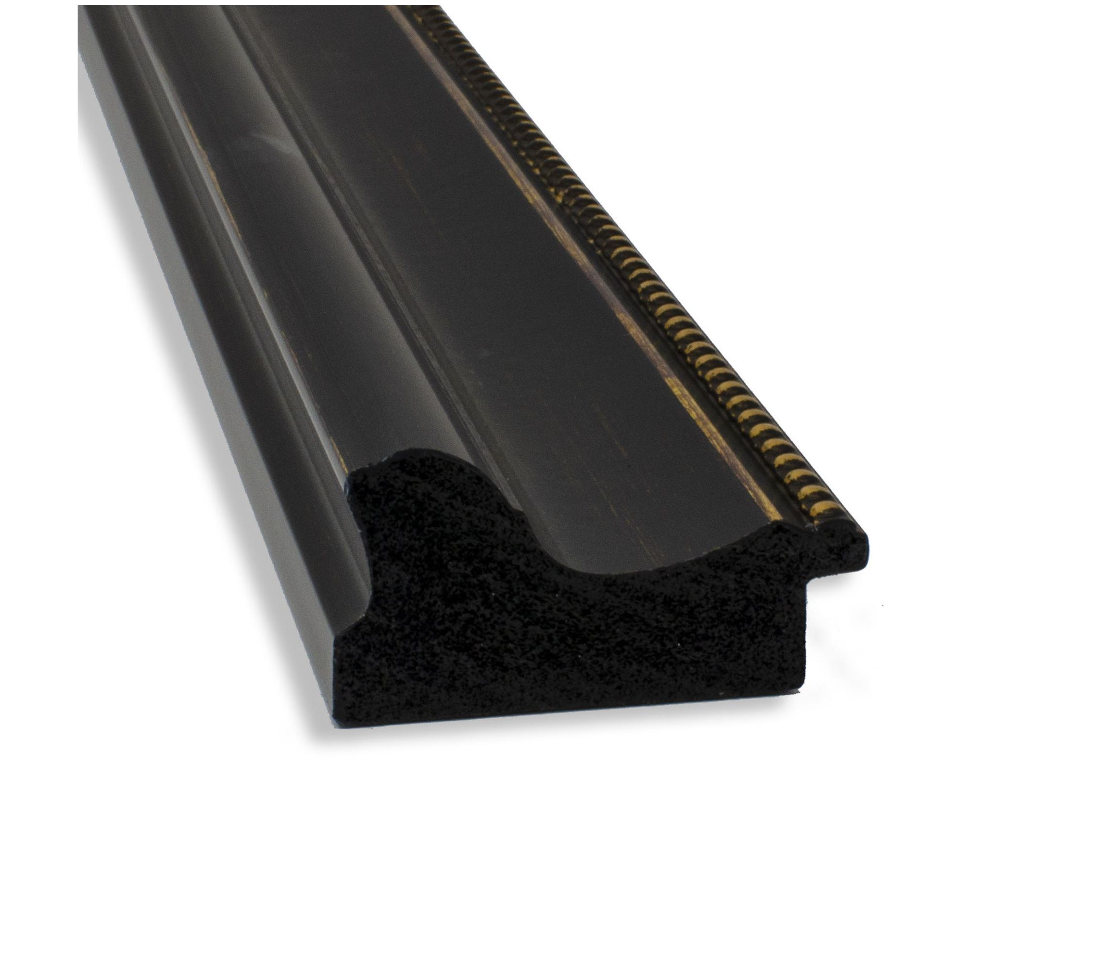 Accent Bronze Narrow Non-Beveled Framed Bathroom Wall Mirror