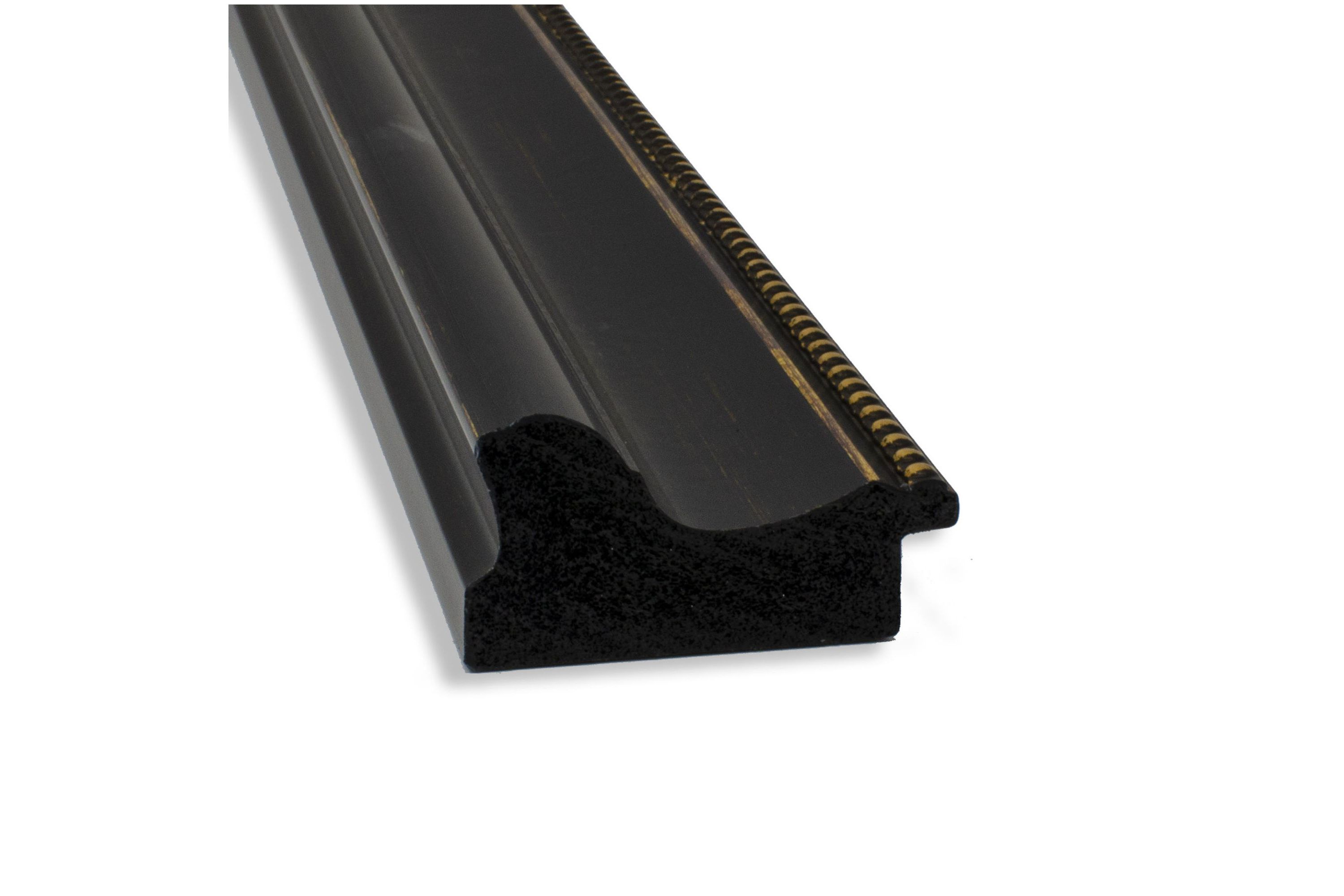 Accent Bronze Narrow Non-Beveled Framed Bathroom Wall Mirror