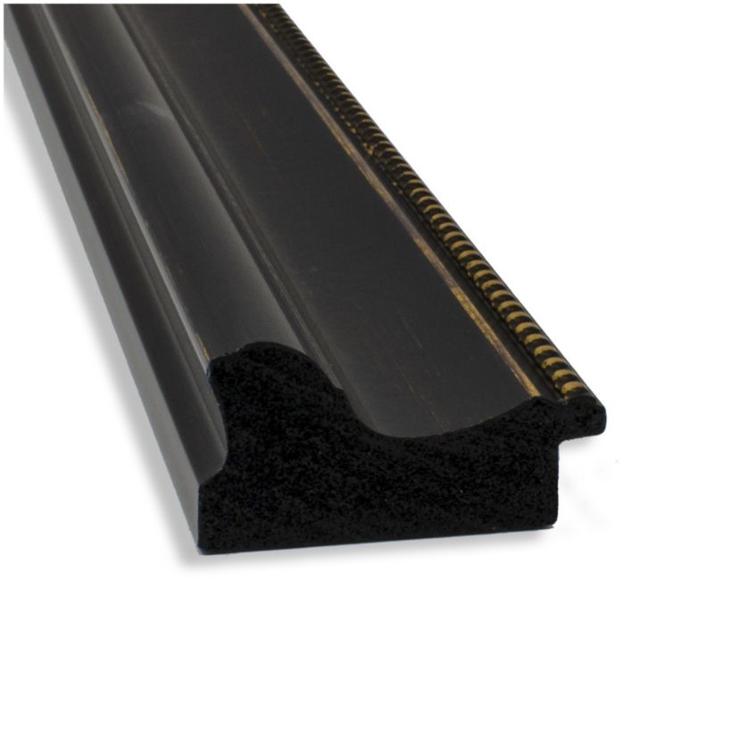 Accent Bronze Narrow Non-Beveled Framed Bathroom Wall Mirror