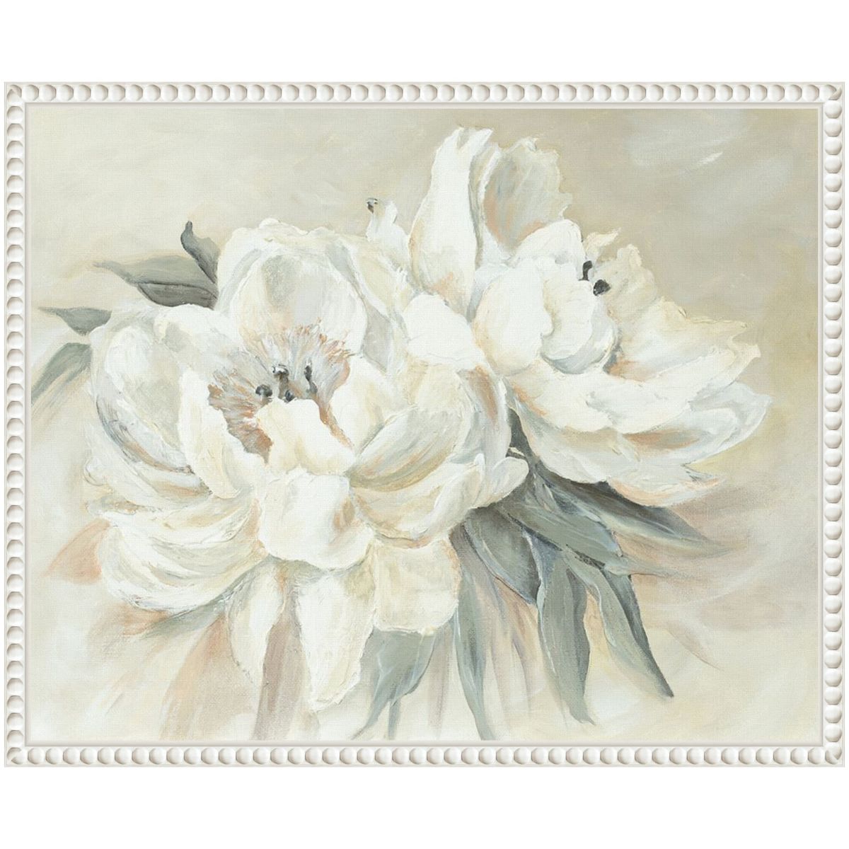 Soft Bouquet Framed Canvas Wall Art Print