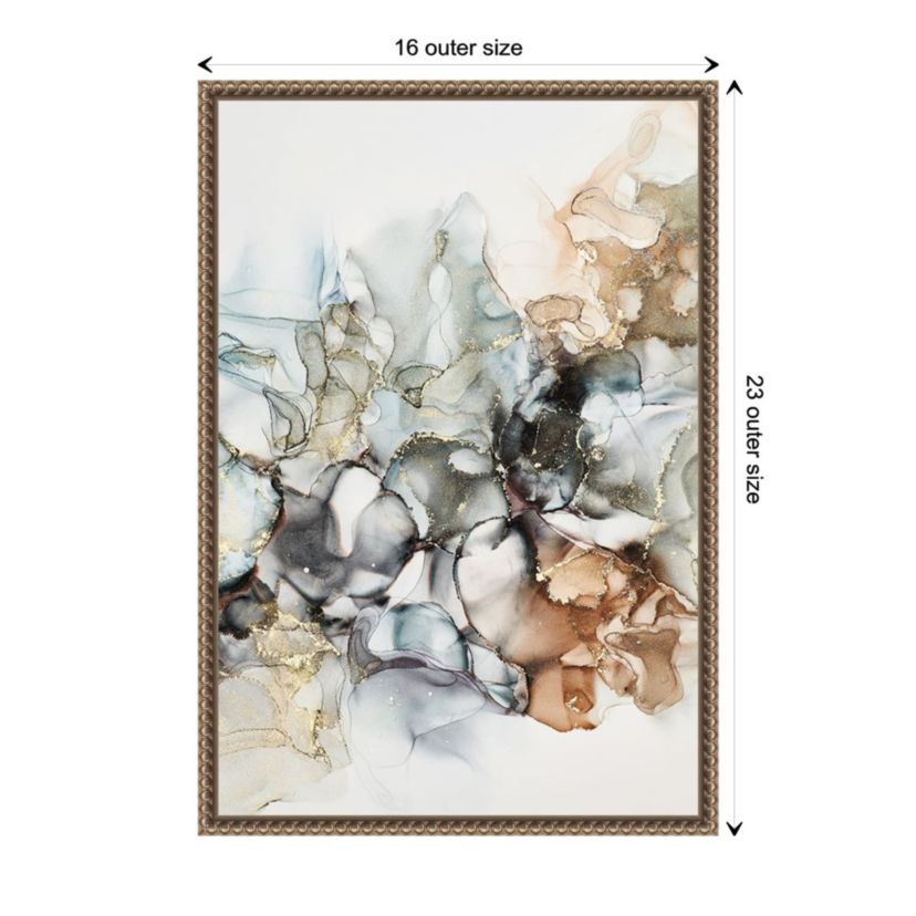 Cosmos I Framed Canvas Wall Art Print