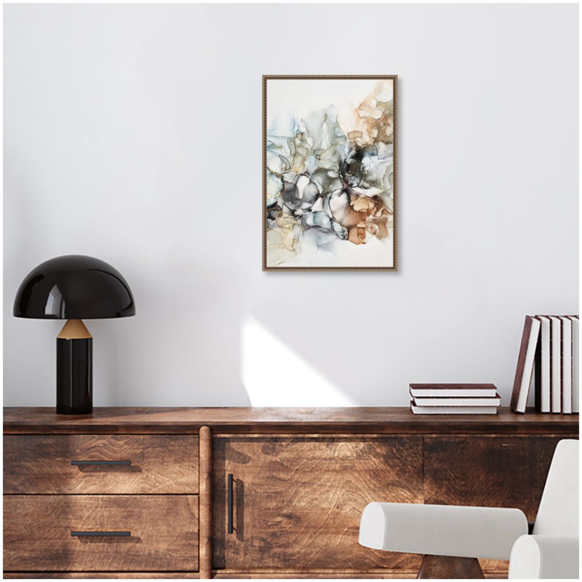 Cosmos I Framed Canvas Wall Art Print