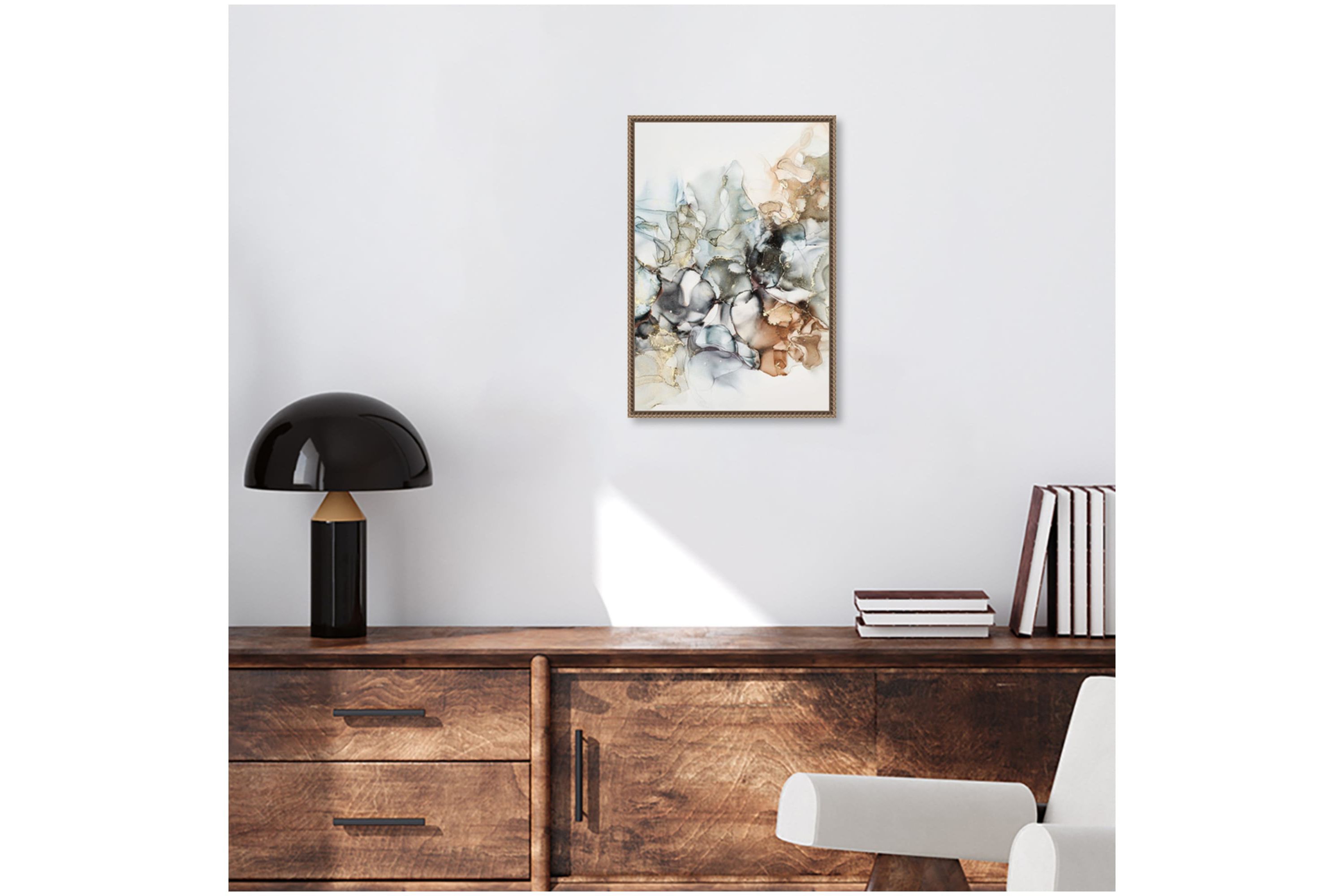 Cosmos I Framed Canvas Wall Art Print