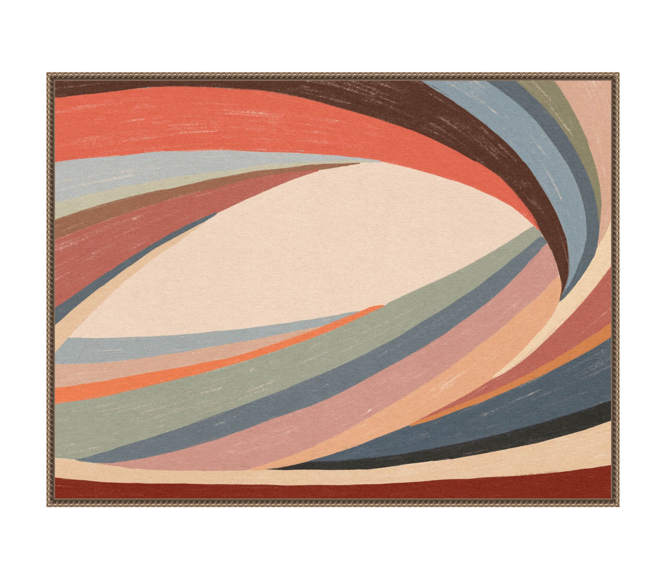 Tunnel Vision Framed Canvas Wall Art Print