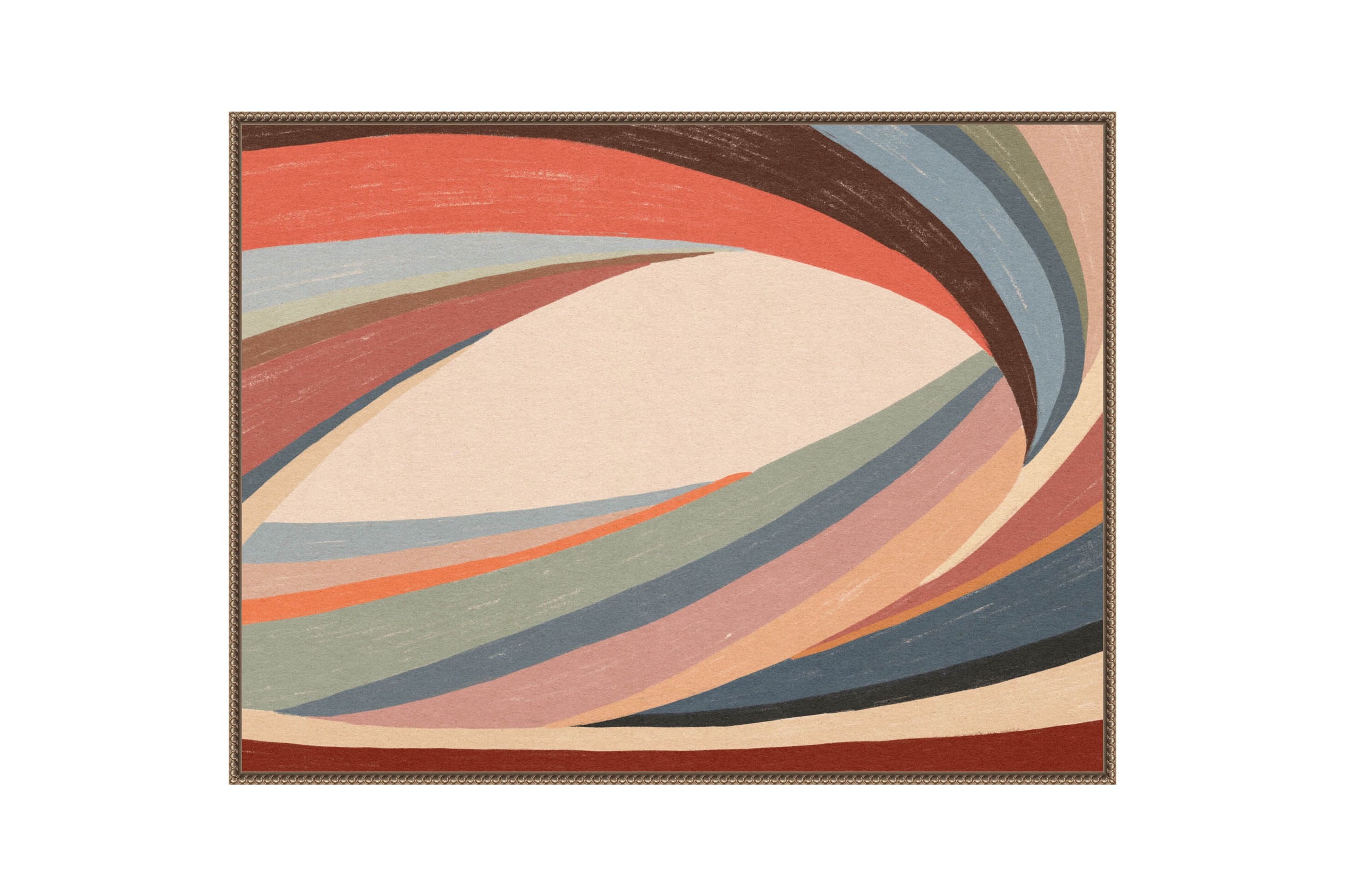 Tunnel Vision Framed Canvas Wall Art Print