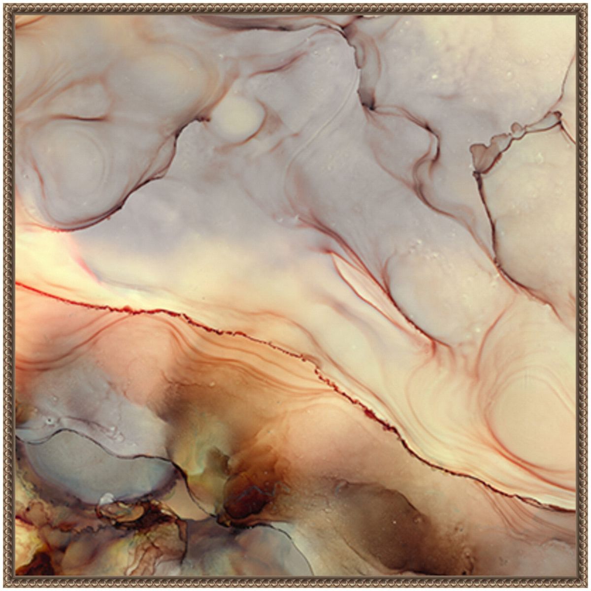 Desert Hues Framed Canvas Wall Art Print