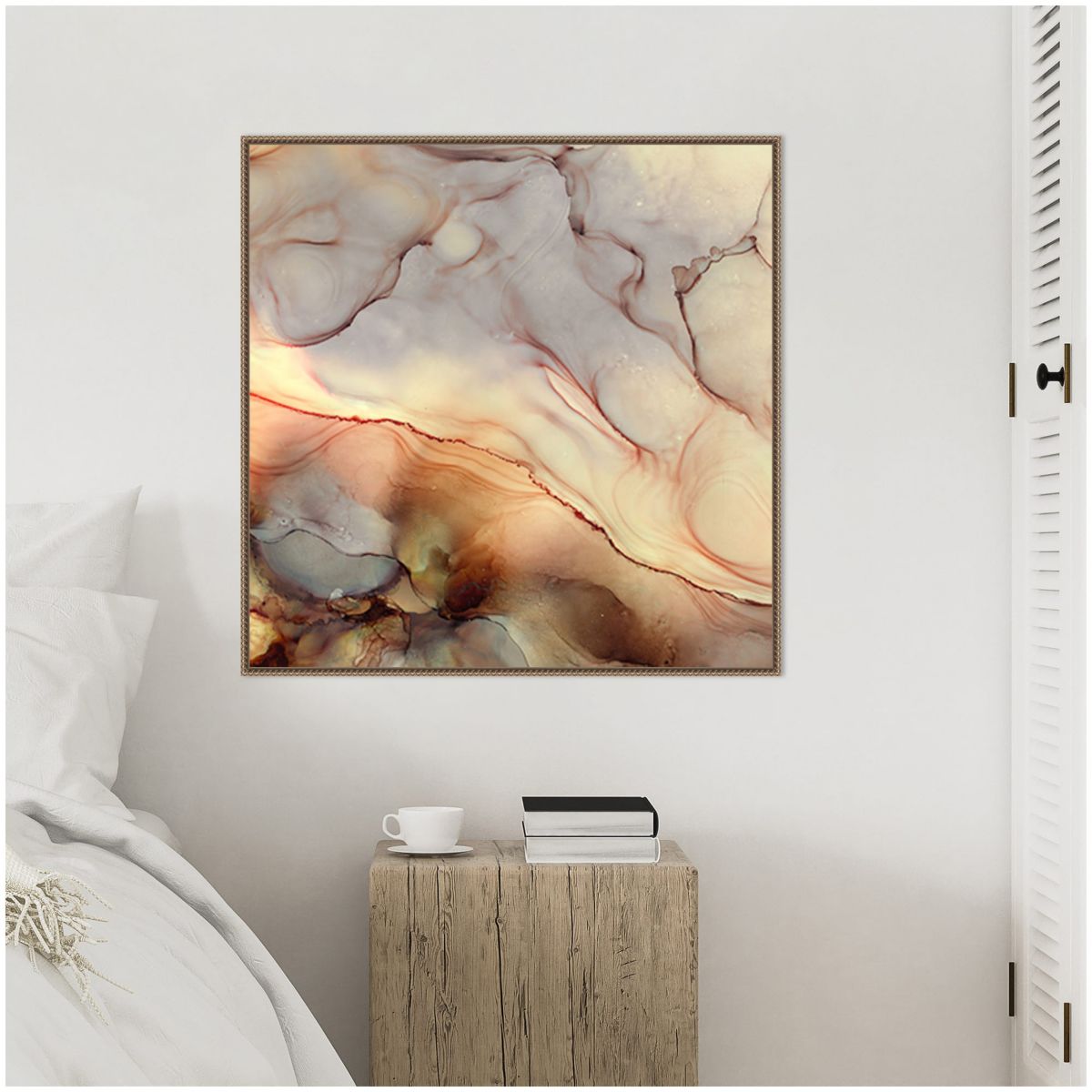 Desert Hues Framed Canvas Wall Art Print