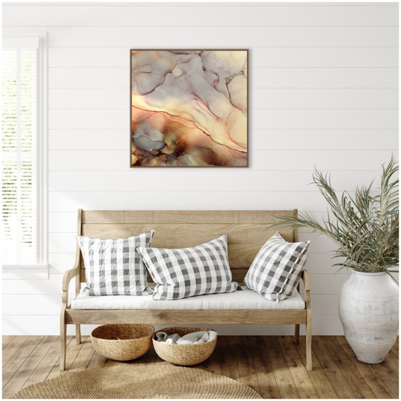 Desert Hues Framed Canvas Wall Art Print