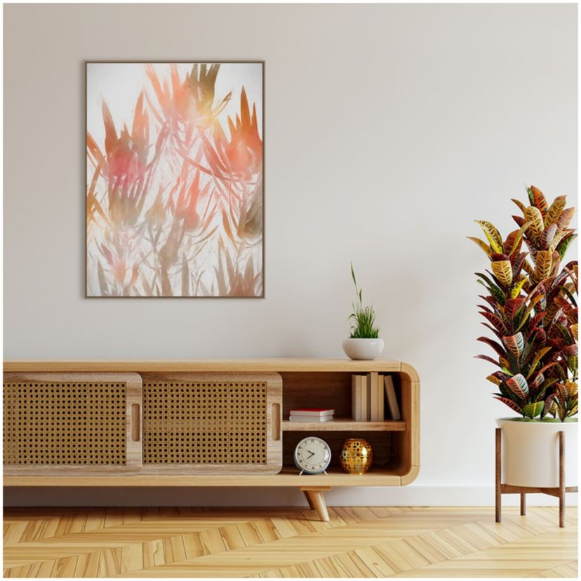 Inca Gold II Framed Canvas Wall Art Print