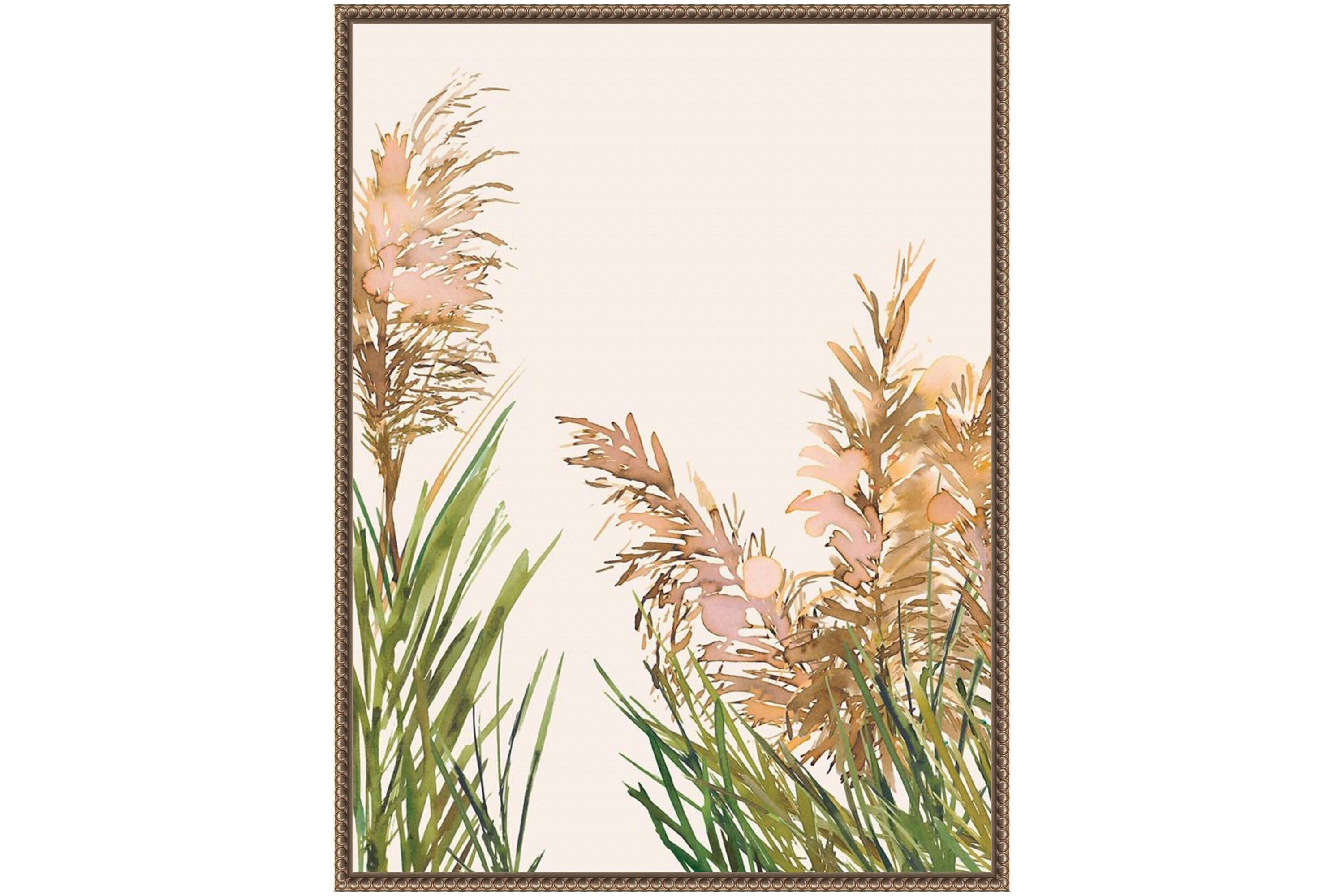 Fields of Gold I Poster Framed Canvas Wall Art Print