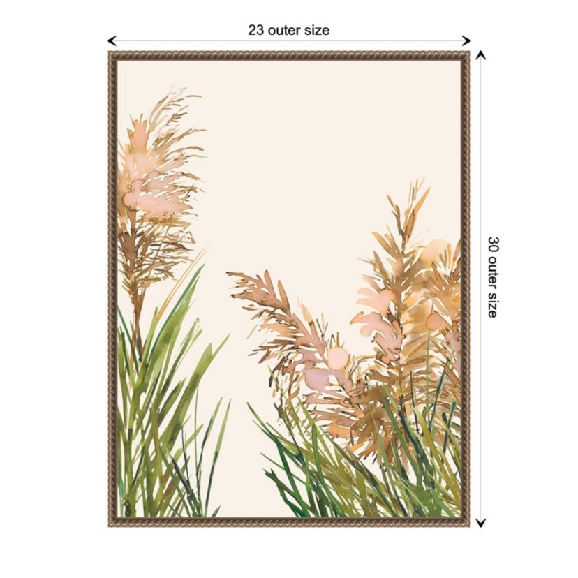Fields of Gold I Poster Framed Canvas Wall Art Print