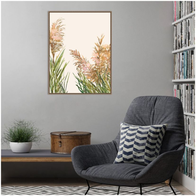 Fields of Gold I Poster Framed Canvas Wall Art Print