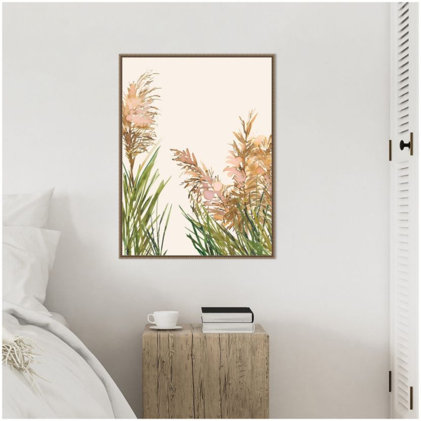 Fields of Gold I Poster Framed Canvas Wall Art Print
