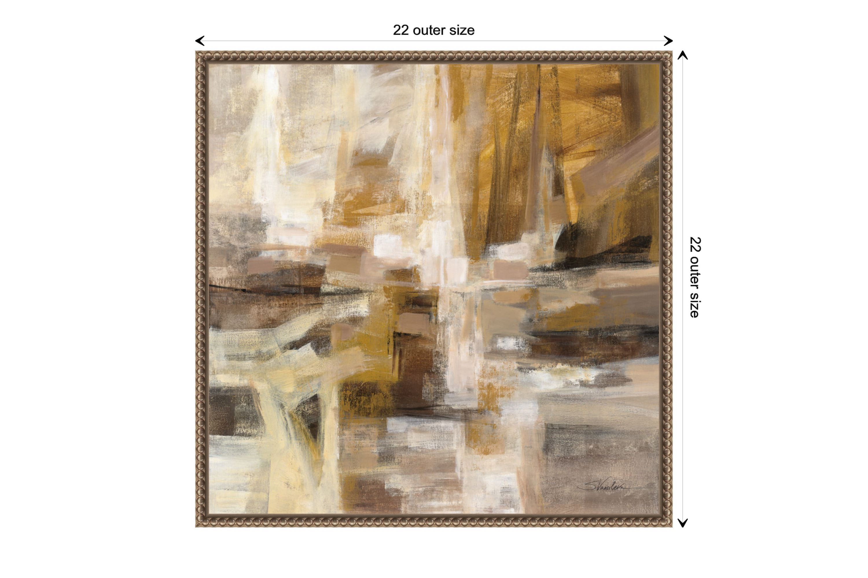 October Sunshine Framed Canvas Wall Art Print