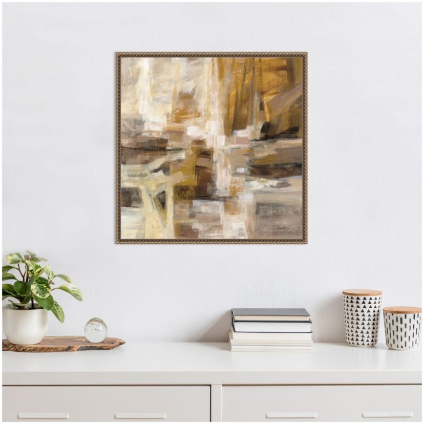 October Sunshine Framed Canvas Wall Art Print