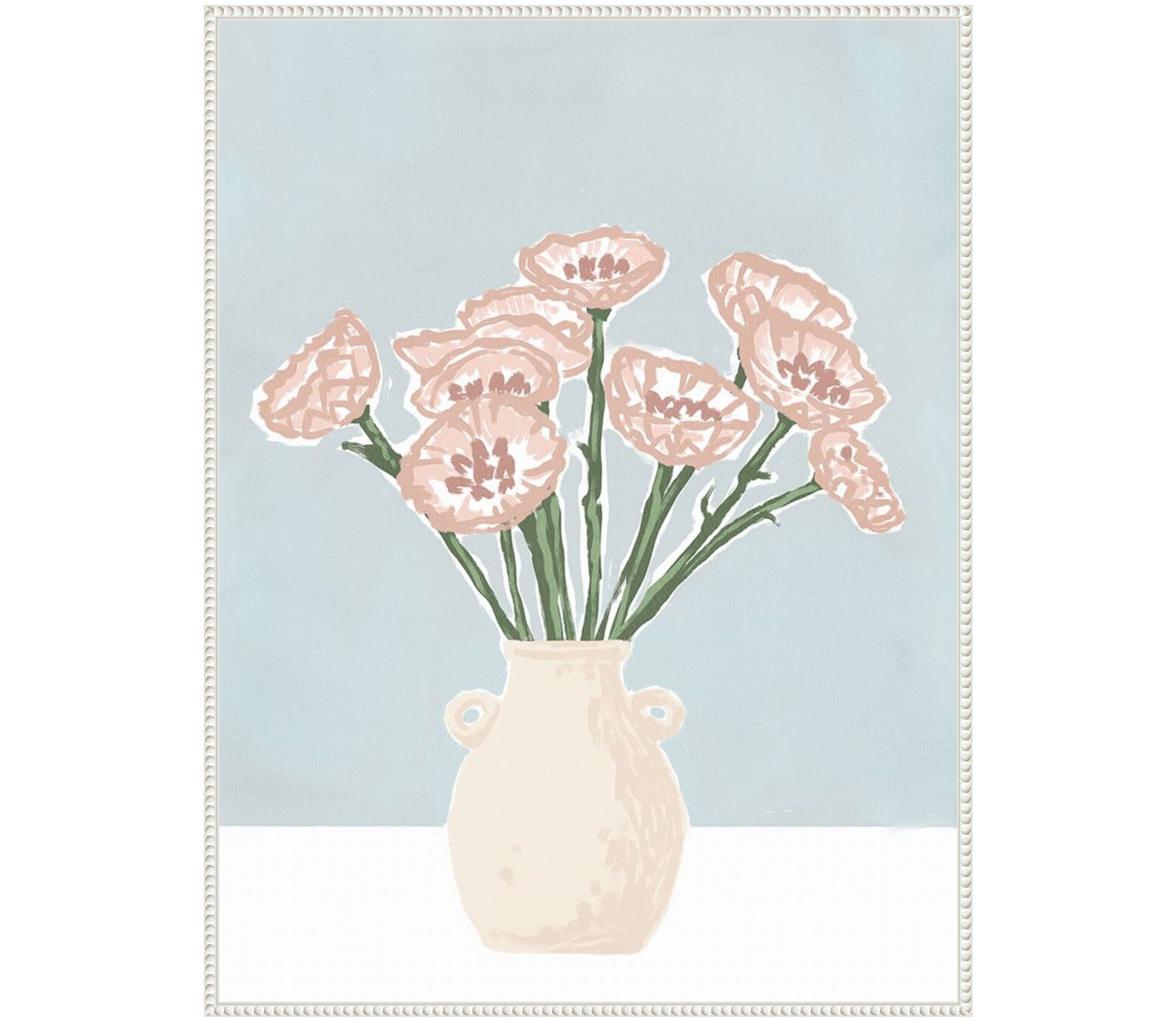 Renewed Bouquet II Framed Canvas Wall Art Print