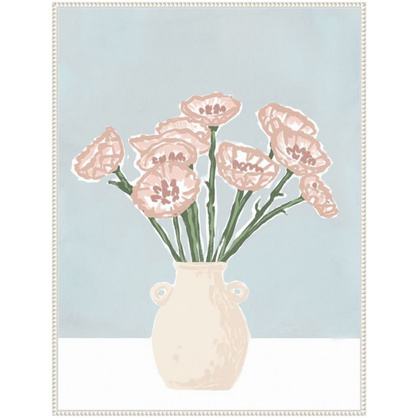 Renewed Bouquet II Framed Canvas Wall Art Print