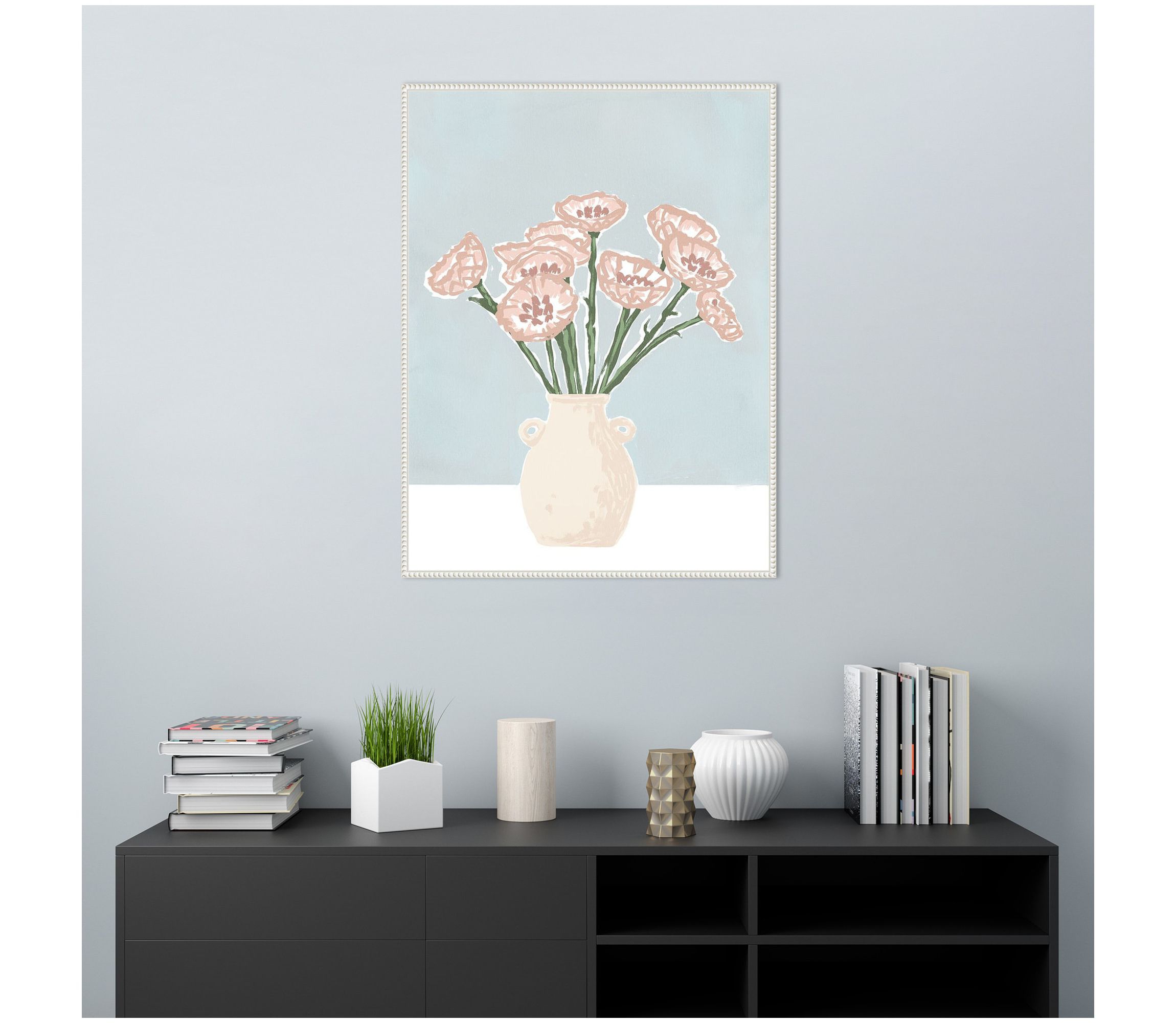 Renewed Bouquet II Framed Canvas Wall Art Print