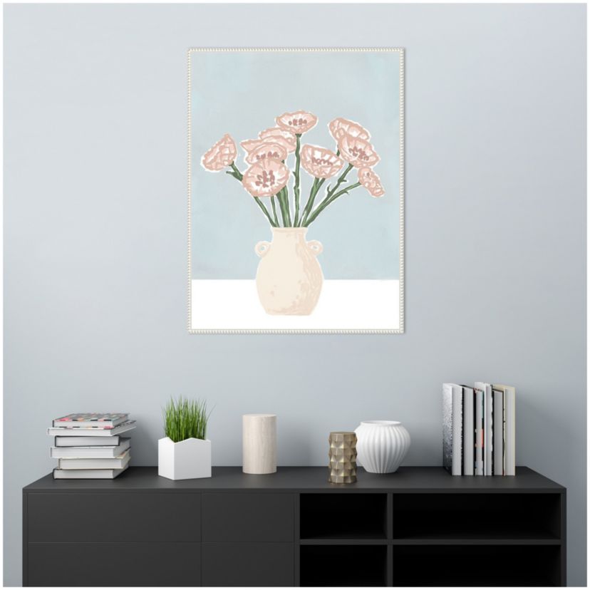 Renewed Bouquet II Framed Canvas Wall Art Print