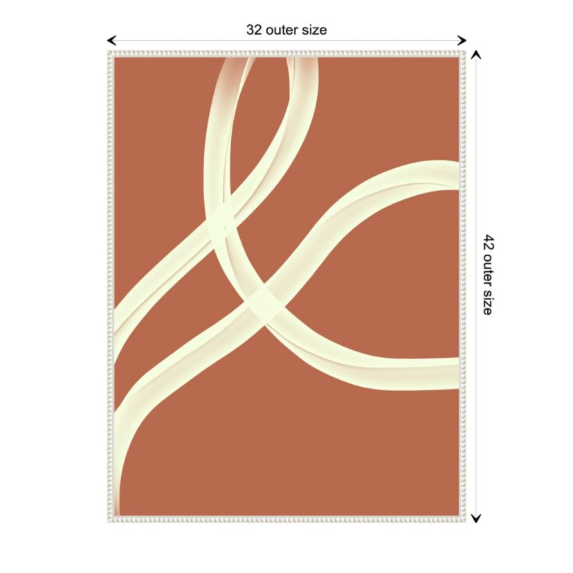 Uxor Framed Canvas Wall Art Print