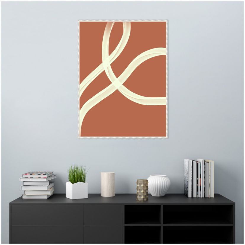 Uxor Framed Canvas Wall Art Print