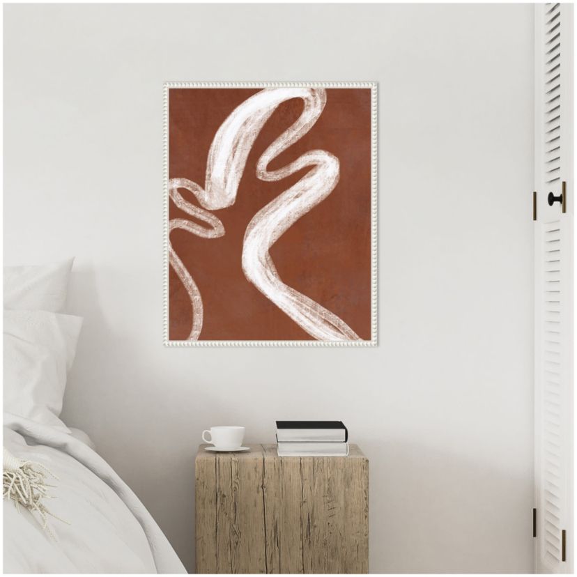 Phantom Thread II Framed Canvas Wall Art Print
