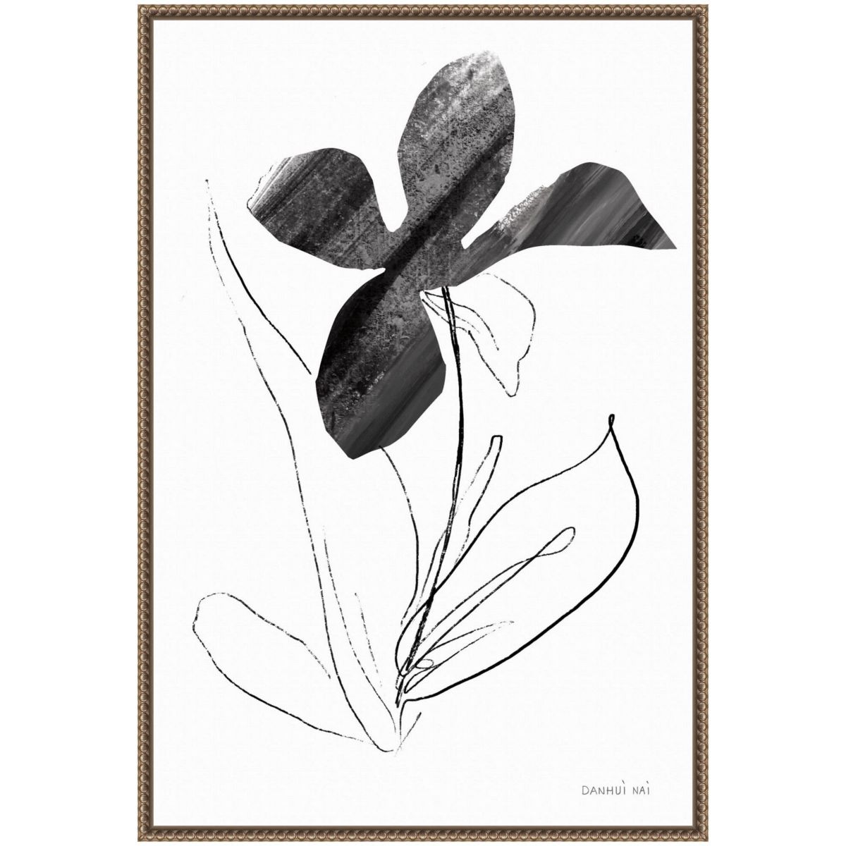 Paradise Plants II Framed Canvas Wall Art Print