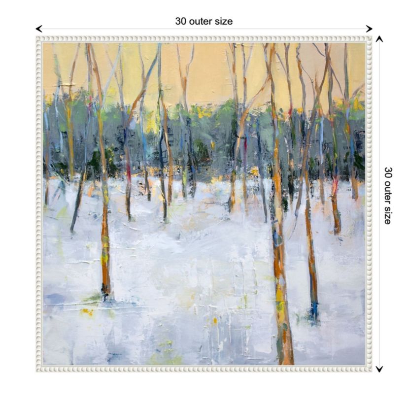 Forest Framed Canvas Wall Art Print