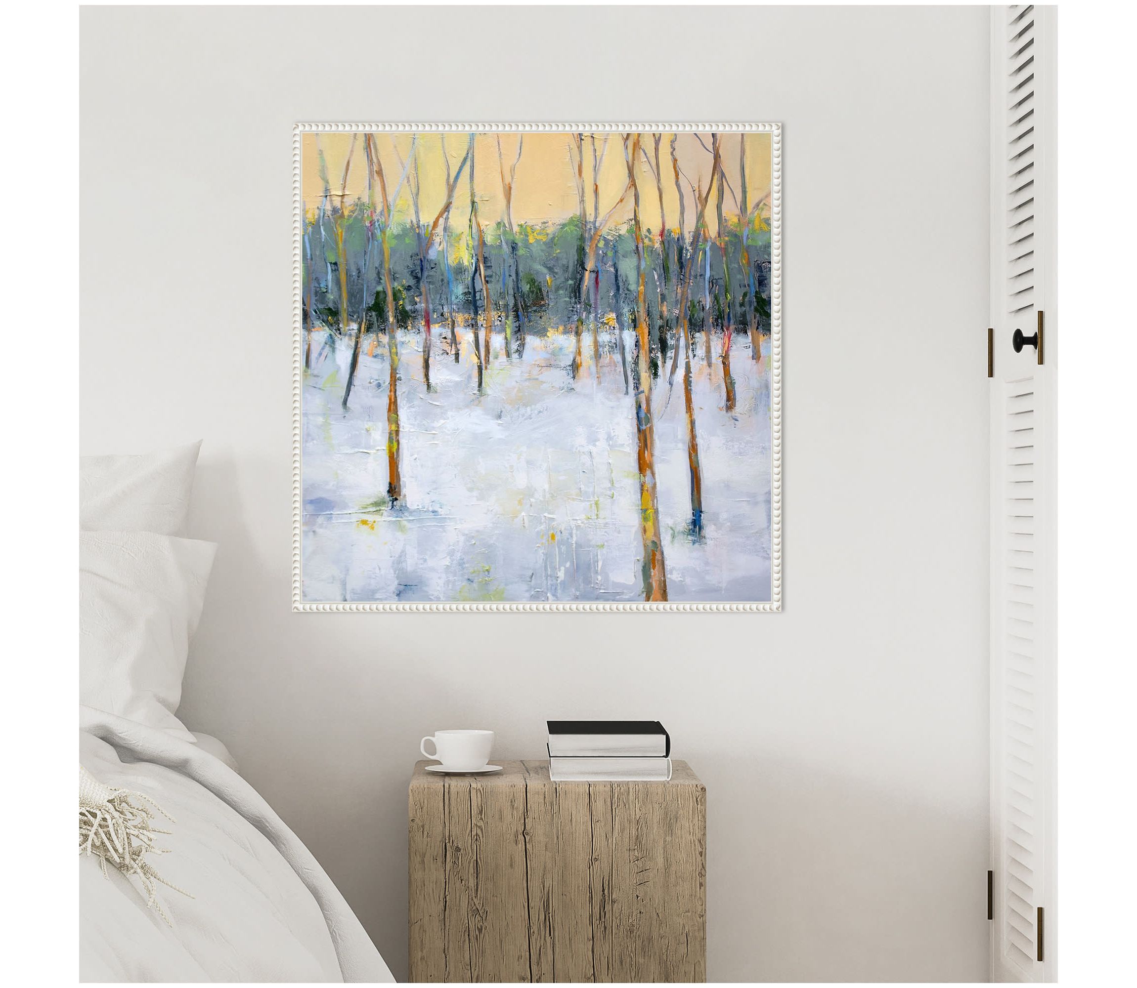 Forest Framed Canvas Wall Art Print
