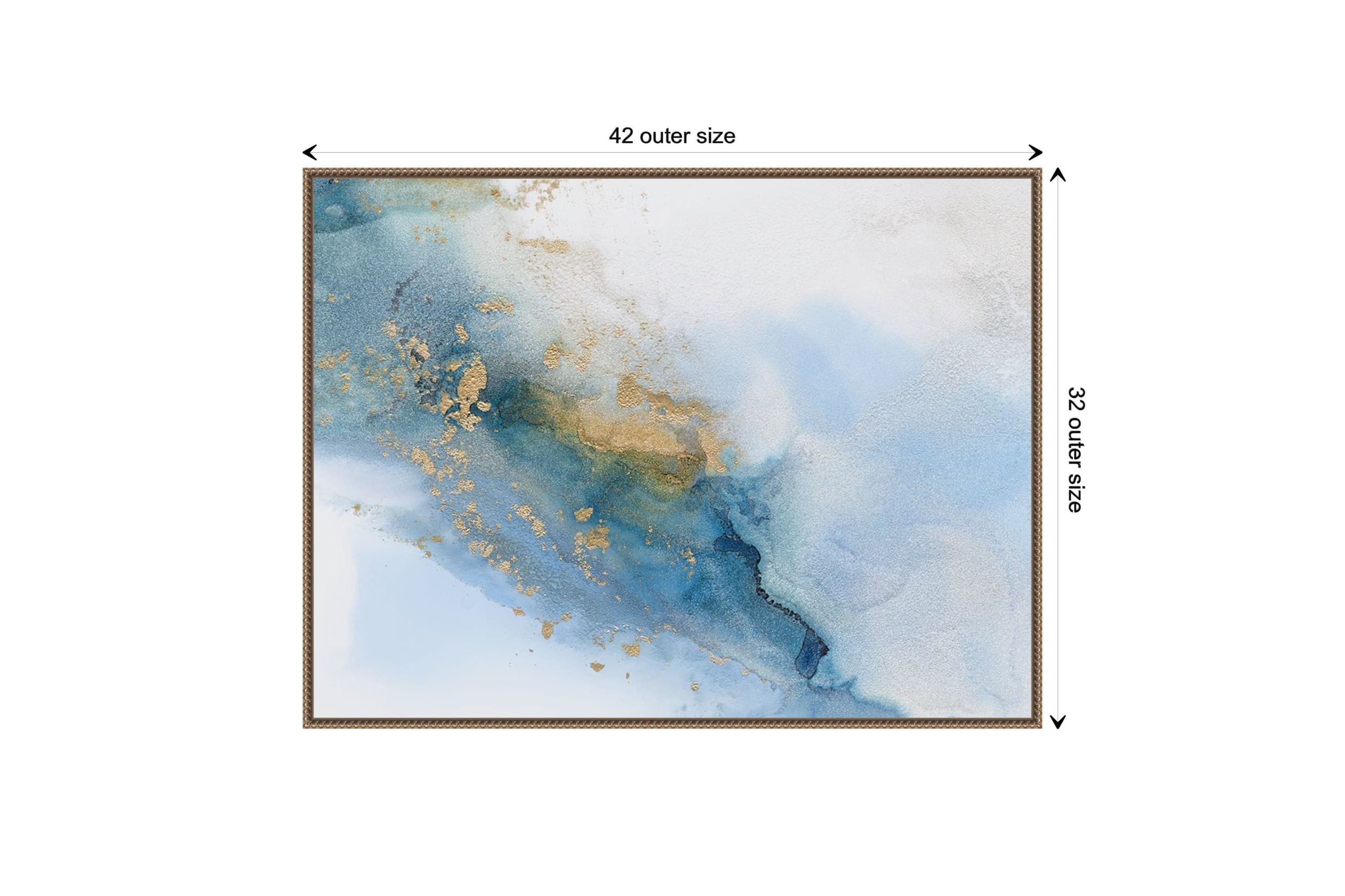Cloudland I Framed Canvas Wall Art Print