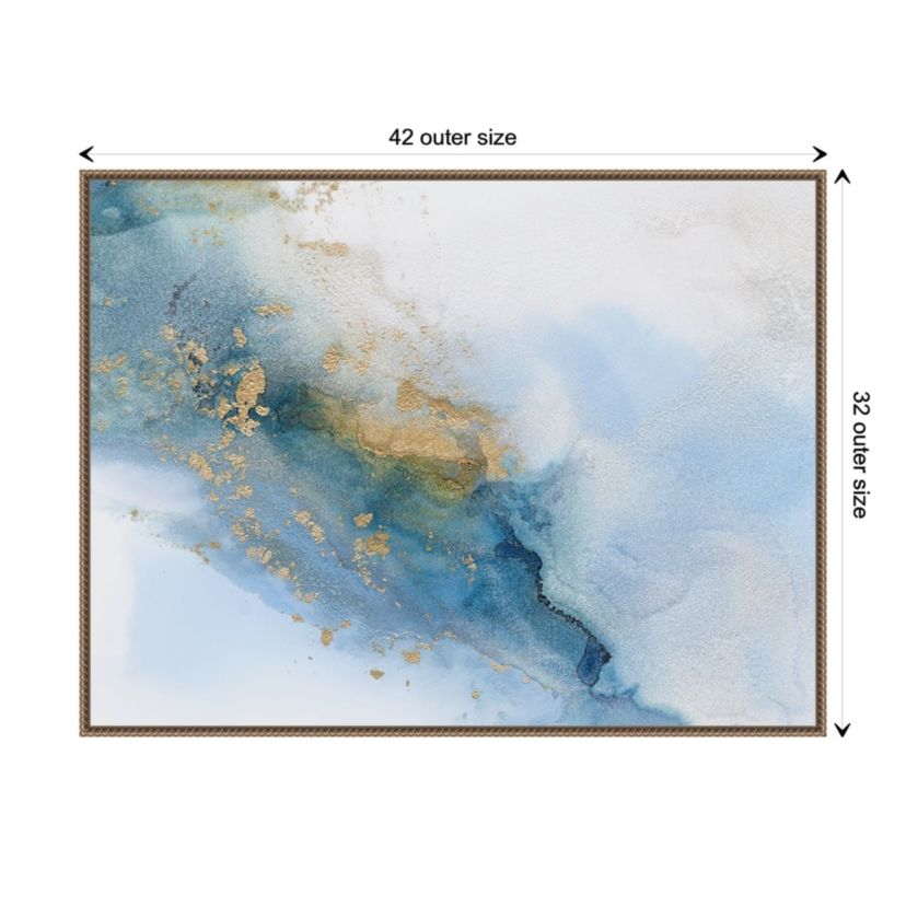 Cloudland I Framed Canvas Wall Art Print