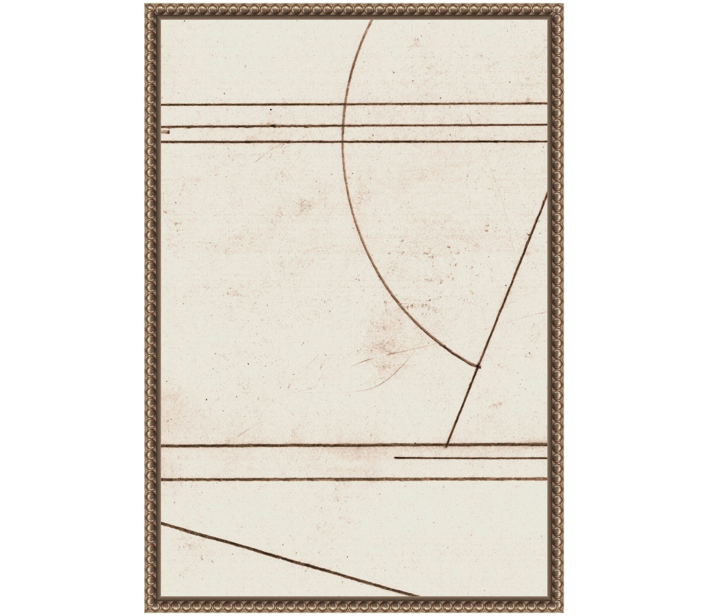 Minmod No1 Framed Canvas Wall Art Print
