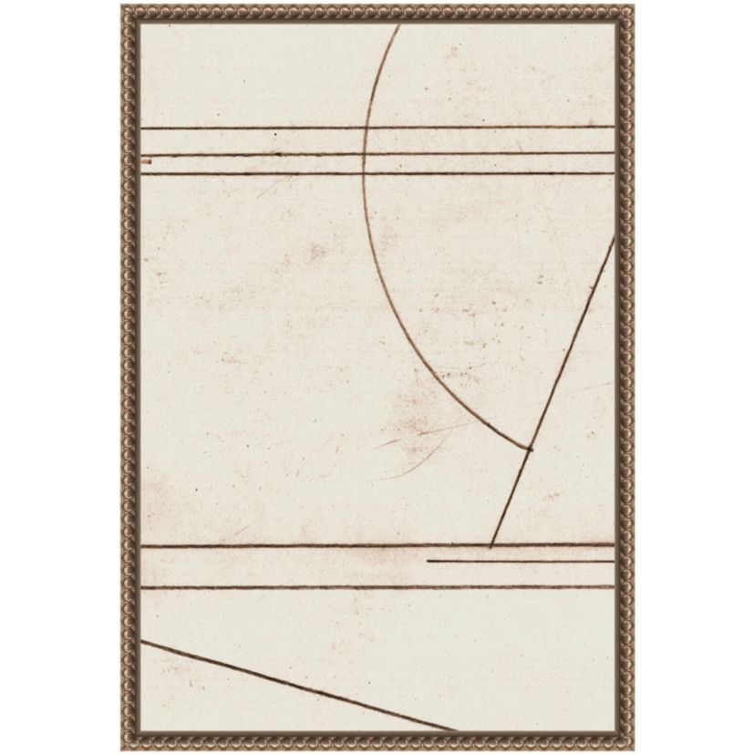 Minmod No1 Framed Canvas Wall Art Print