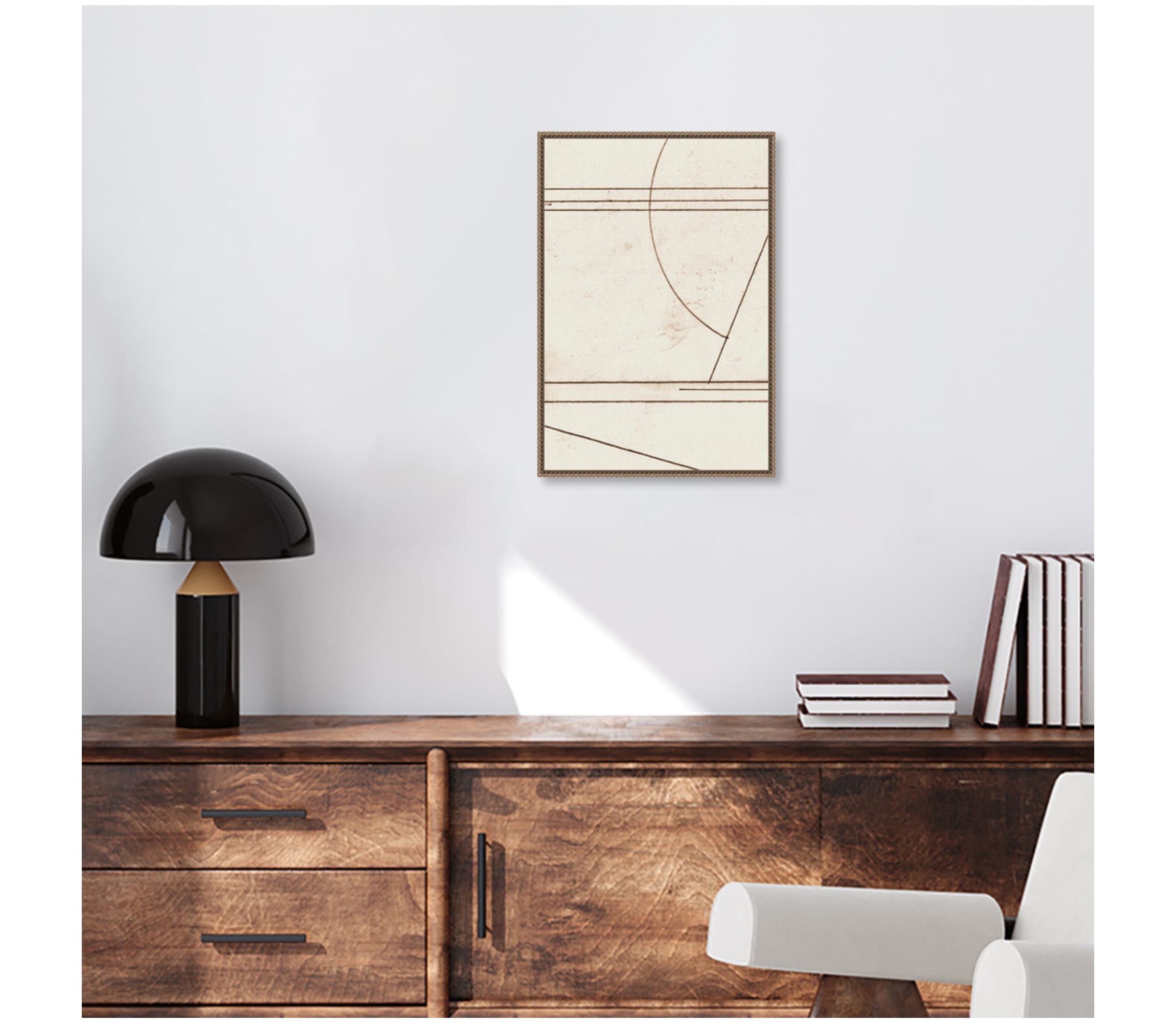 Minmod No1 Framed Canvas Wall Art Print
